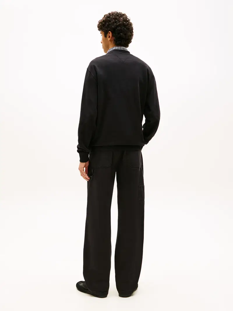 Felpa rosso / nero / bianco miniatura 3