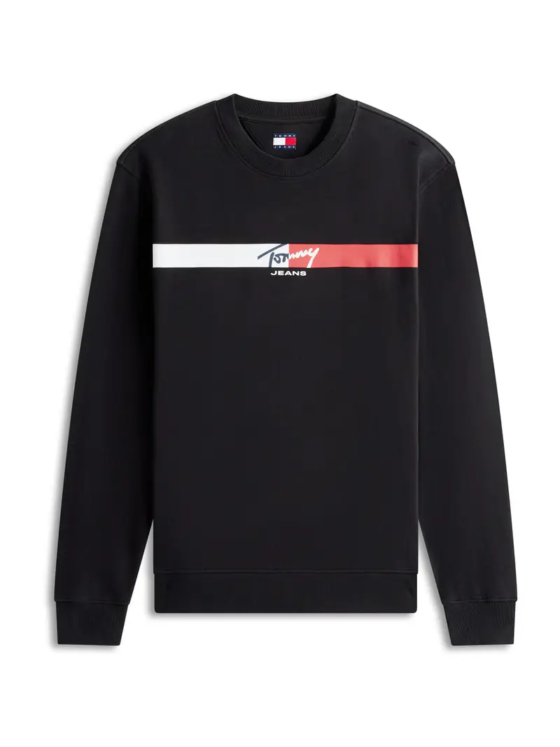 Felpa rosso / nero / bianco