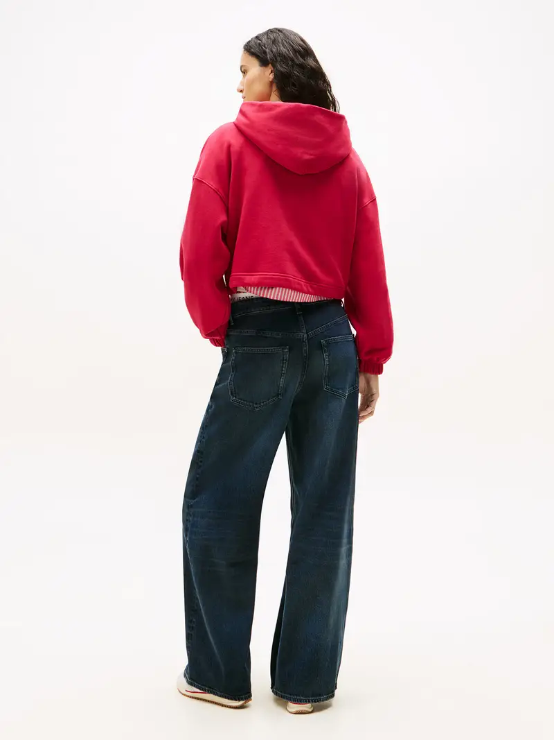 Felpa rosso rubino miniatura 3