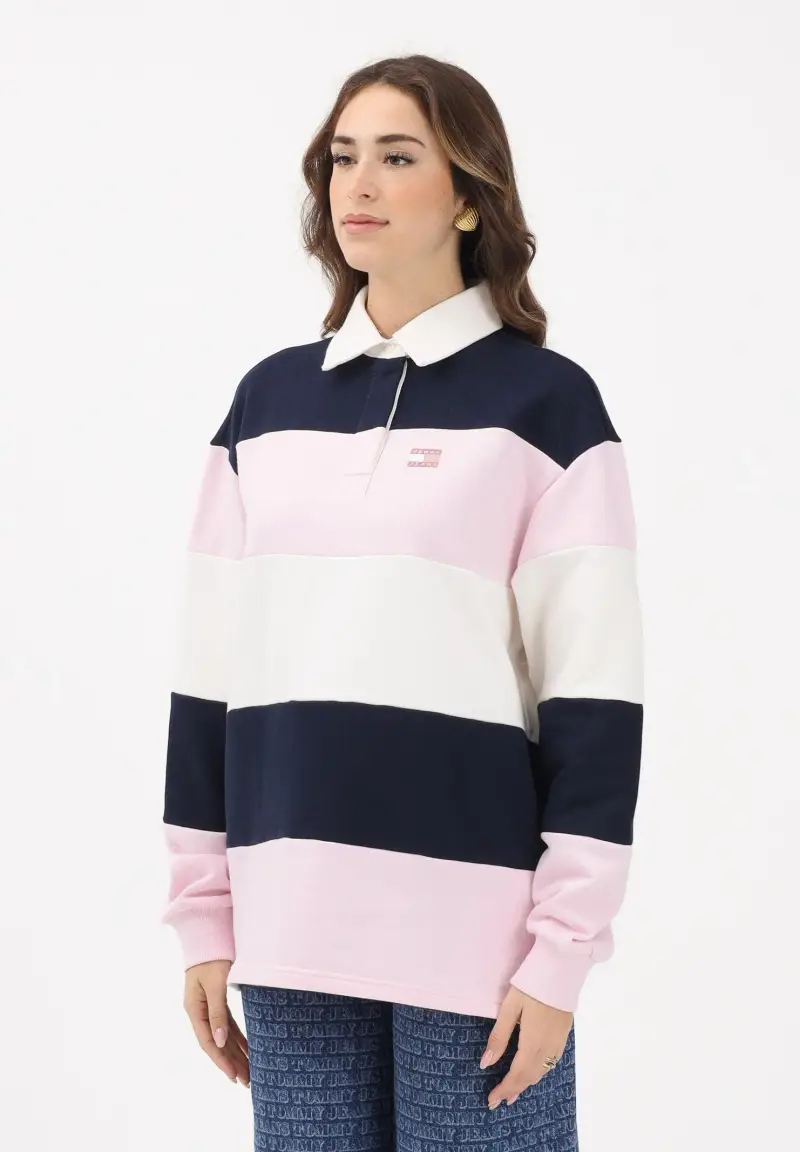Tommy Jeans Polo Donna Rosa 3964110