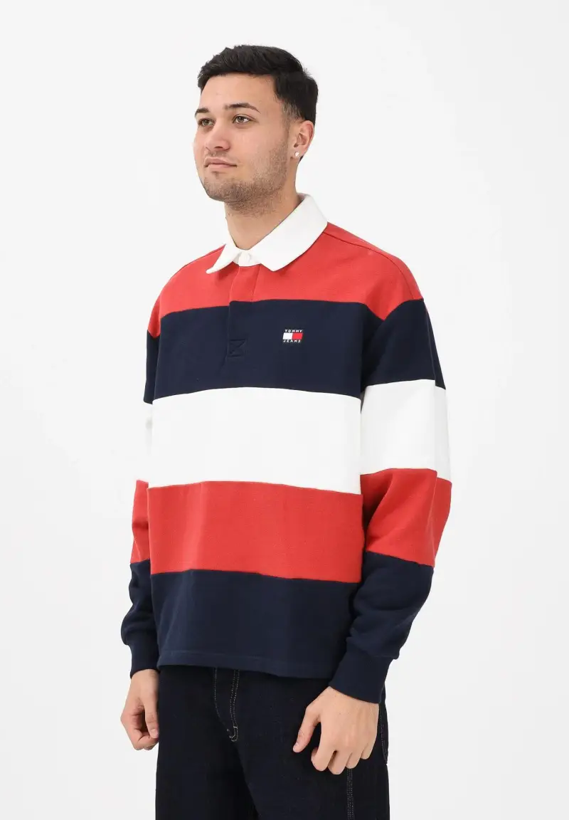 Tommy Jeans Polo Uomo Rosso 3982942