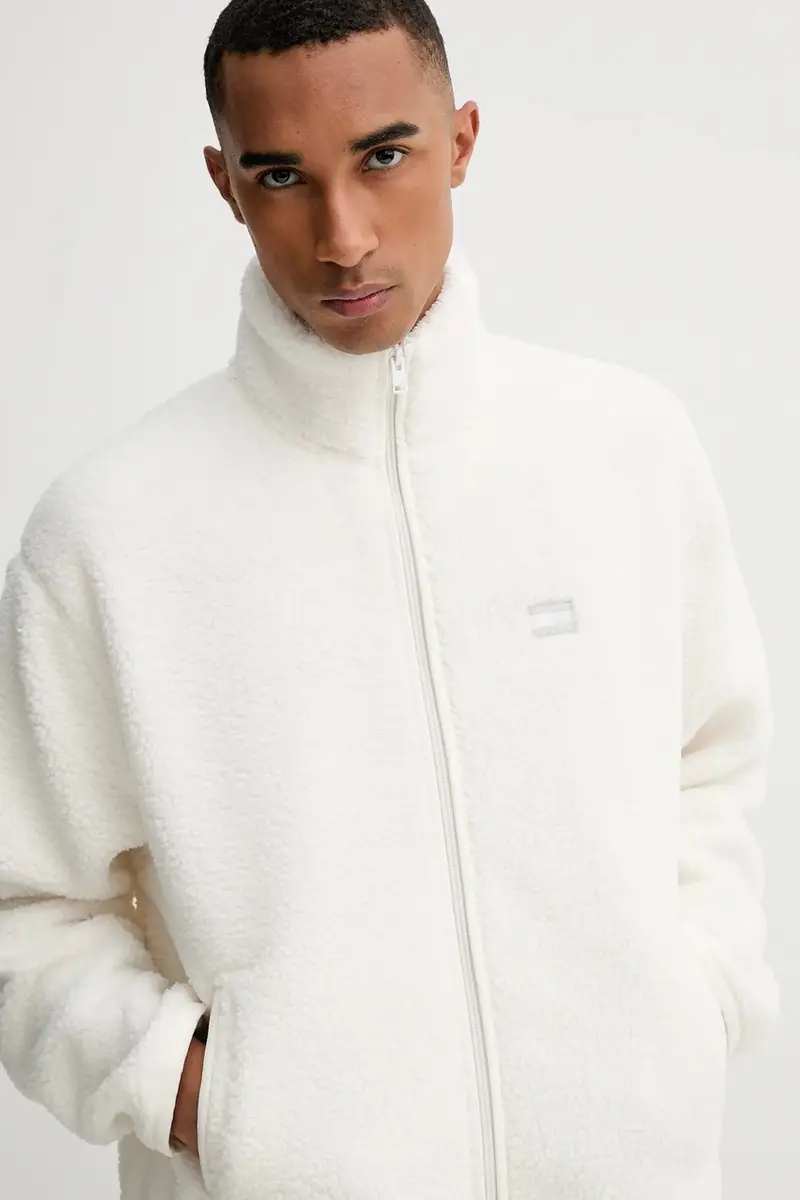 felpa uomo colore beige con applicazione DM0DM22078 miniatura 4