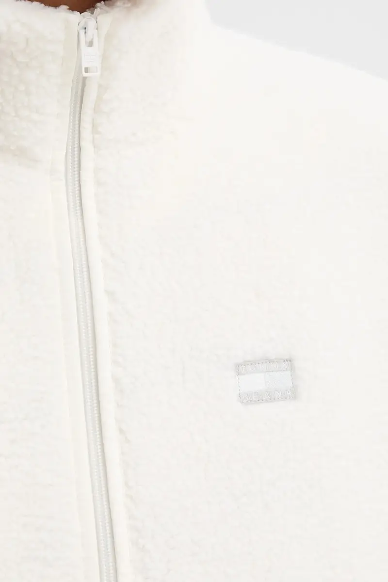 felpa uomo colore beige con applicazione DM0DM22078 miniatura 5