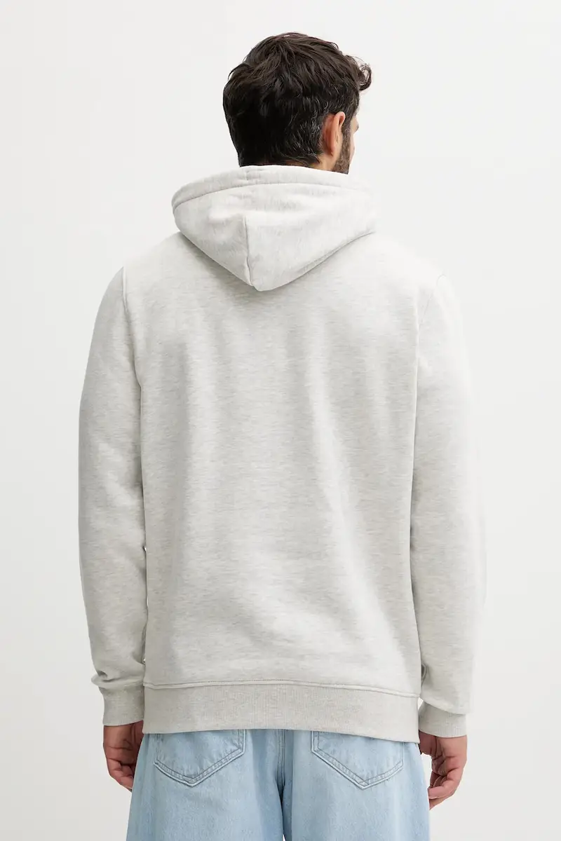 felpa uomo colore beige con cappuccio DM0DM20746 Grigio miniatura 2