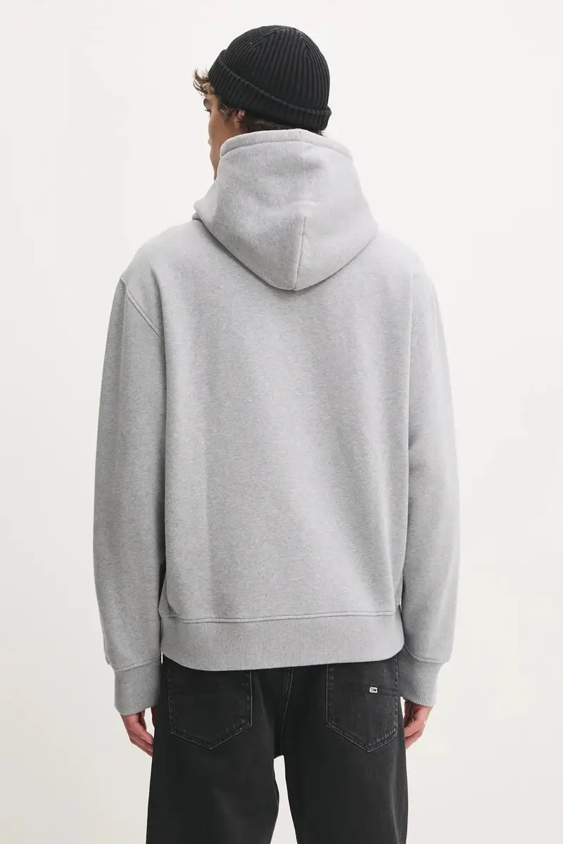 felpa uomo colore grigio con cappuccio DM0DM21174 miniatura 3