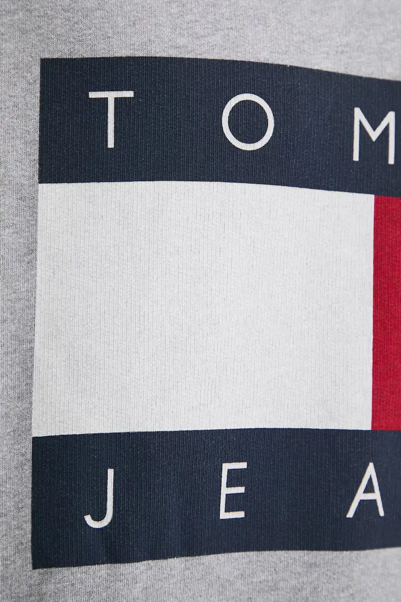 felpa uomo colore grigio con cappuccio DM0DM21174 miniatura 5