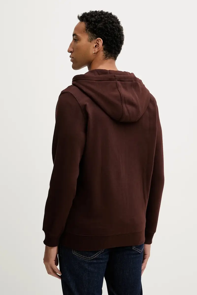 felpa uomo colore verde con cappuccio DM0DM20743 Marrone miniatura 3