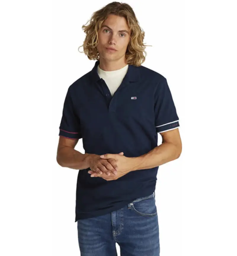Tommy Jeans Polo Uomo Blu 2409932