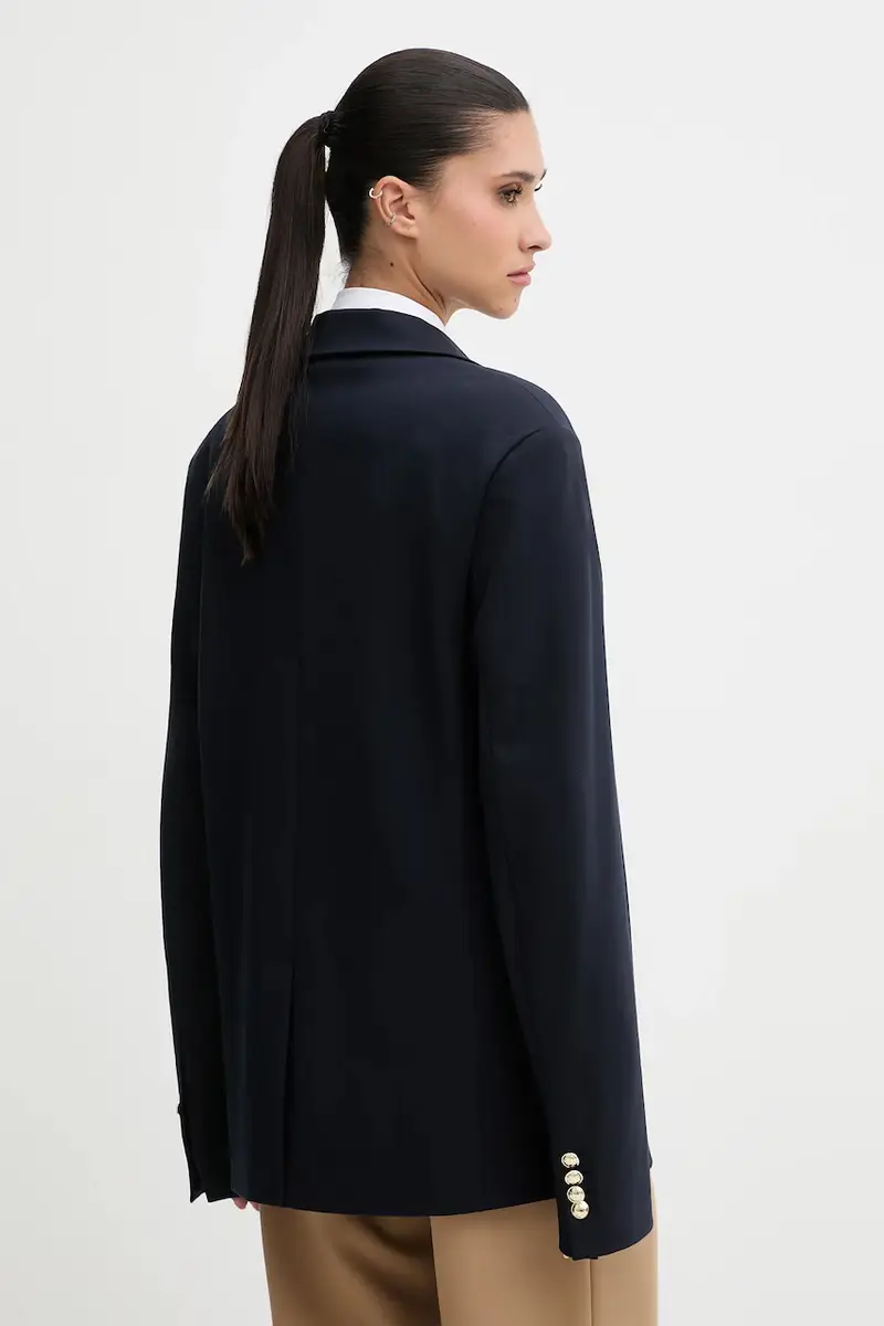 giacca Blu navy miniatura 3