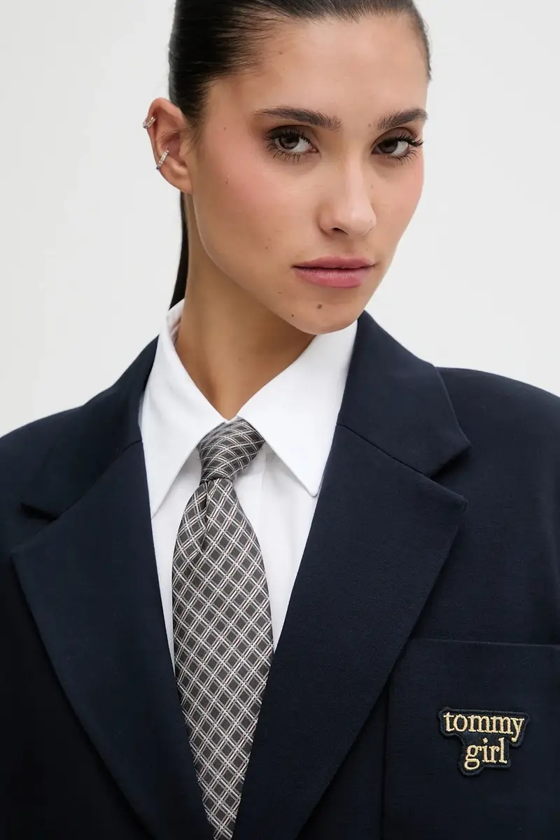 giacca Blu navy miniatura 4