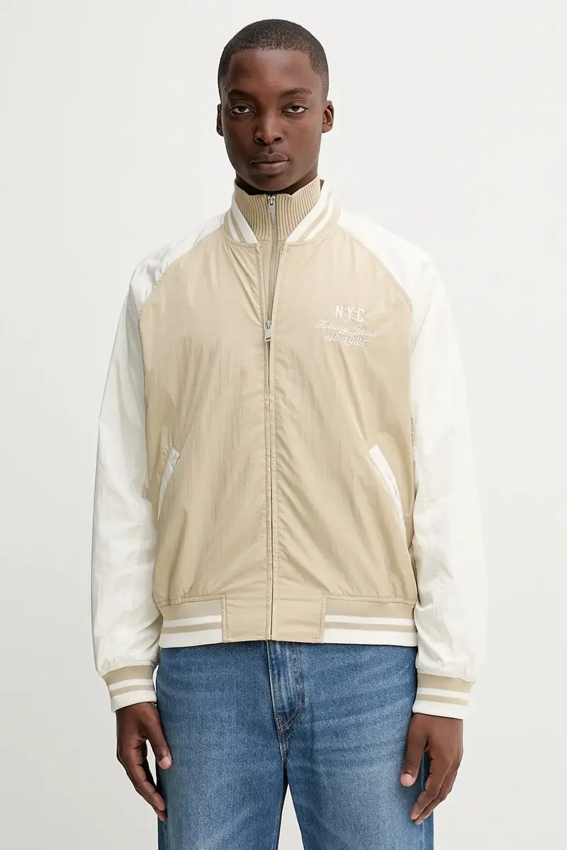 giacca bomber colore beige DM0DM21668 miniatura 3