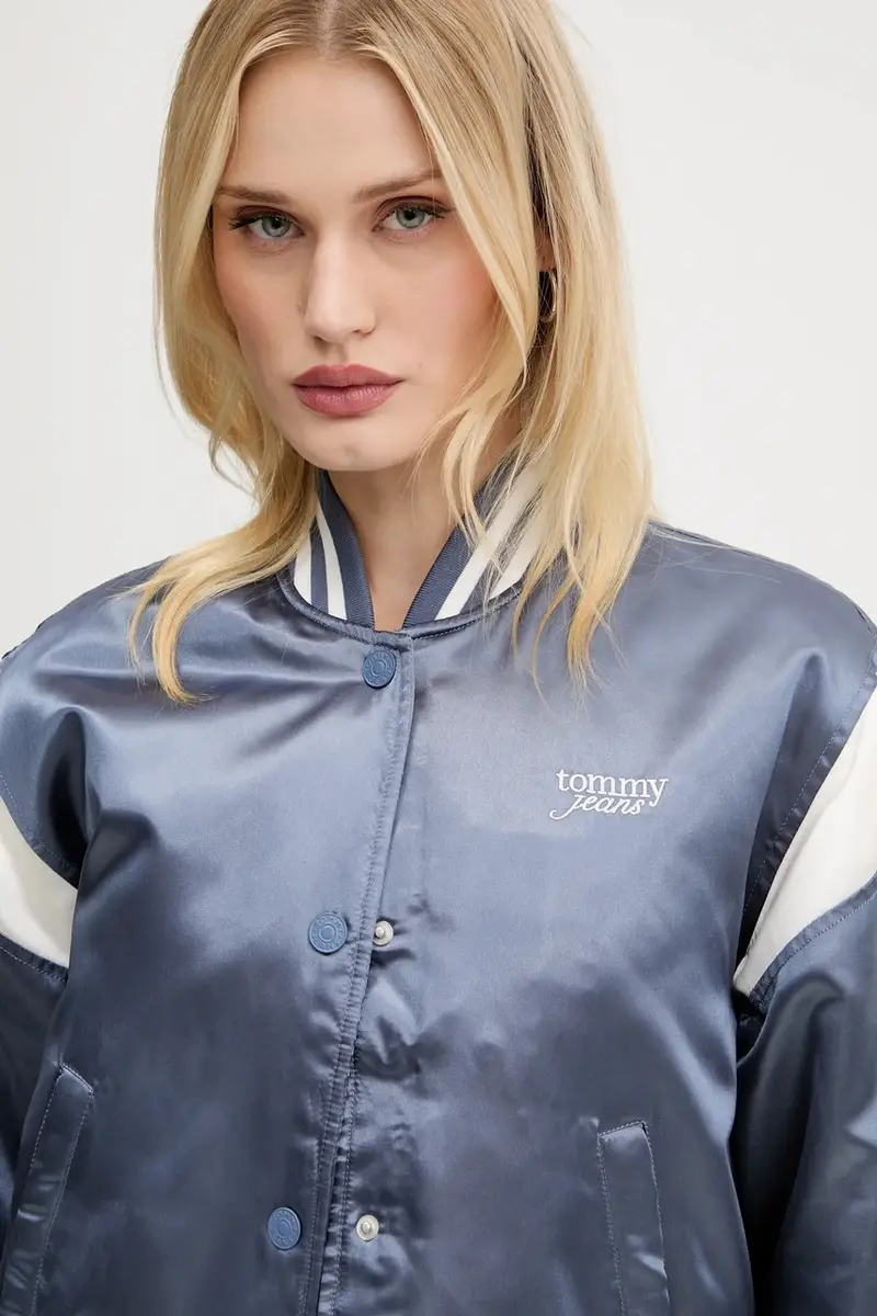 giacca bomber colore blu DW0DW20960 miniatura 4