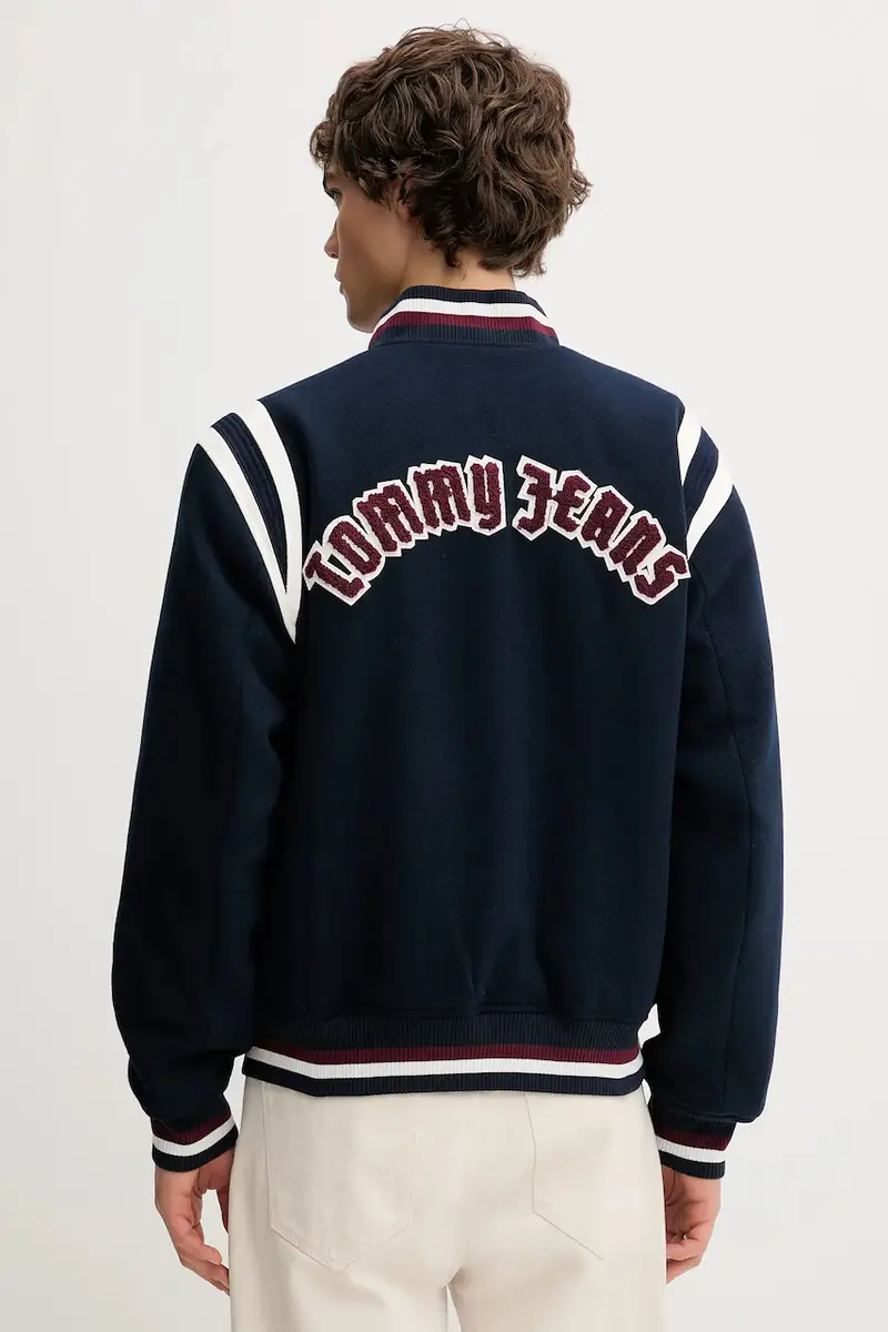 giacca bomber colore blu navy DM0DM22043 miniatura 3