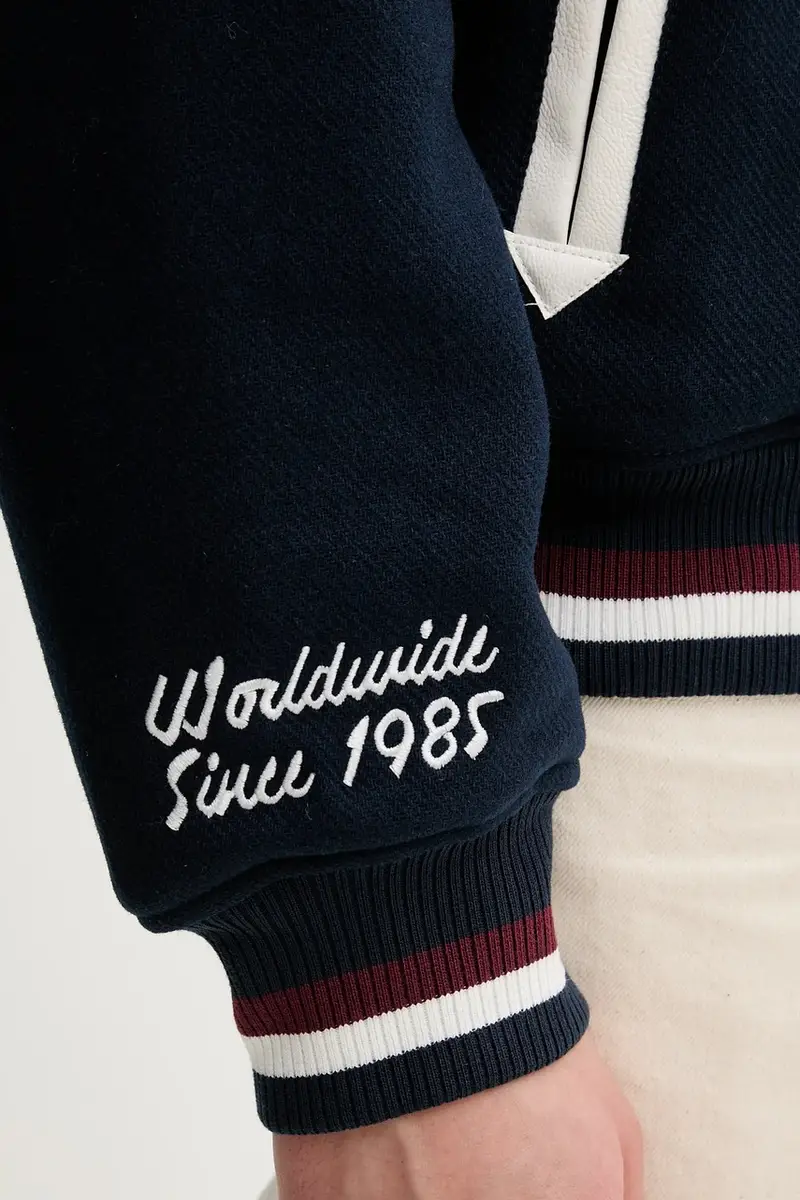 giacca bomber colore blu navy DM0DM22043 miniatura 5