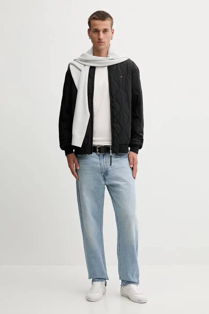 giacca bomber colore nero DM0DM21685 miniatura 2