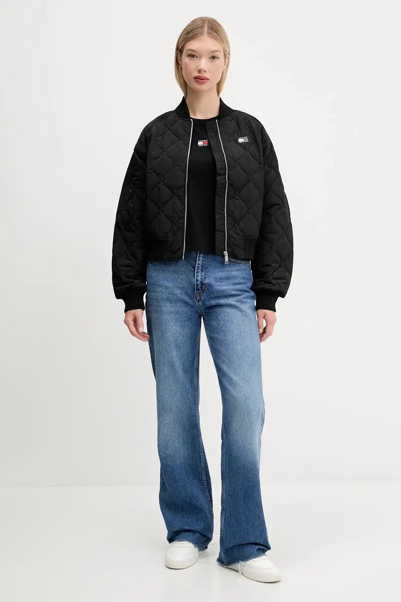 giacca bomber colore nero DW0DW21631 miniatura 2