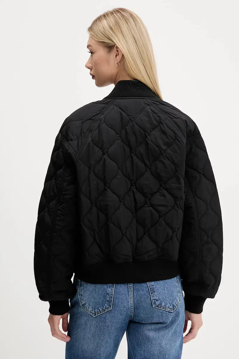 giacca bomber colore nero DW0DW21631 miniatura 3