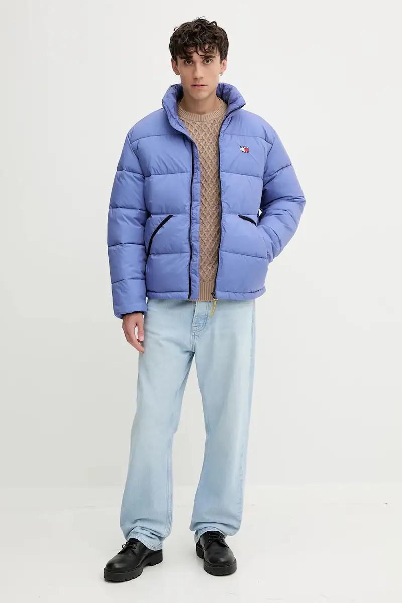 giacca colore blu DM0DM22040 miniatura 2