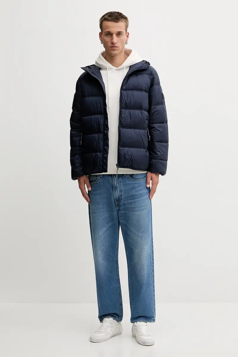 giacca colore blu navy DM0DM22044 miniatura 2