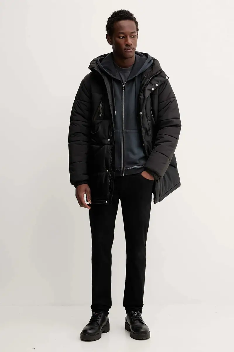 giacca colore nero DM0DM22249 miniatura 2