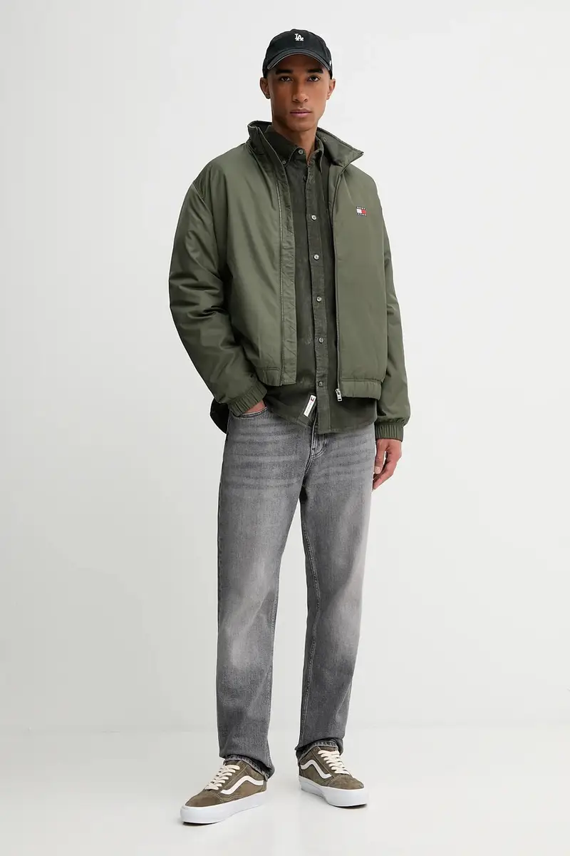 giacca colore verde DM0DM21936 miniatura 2