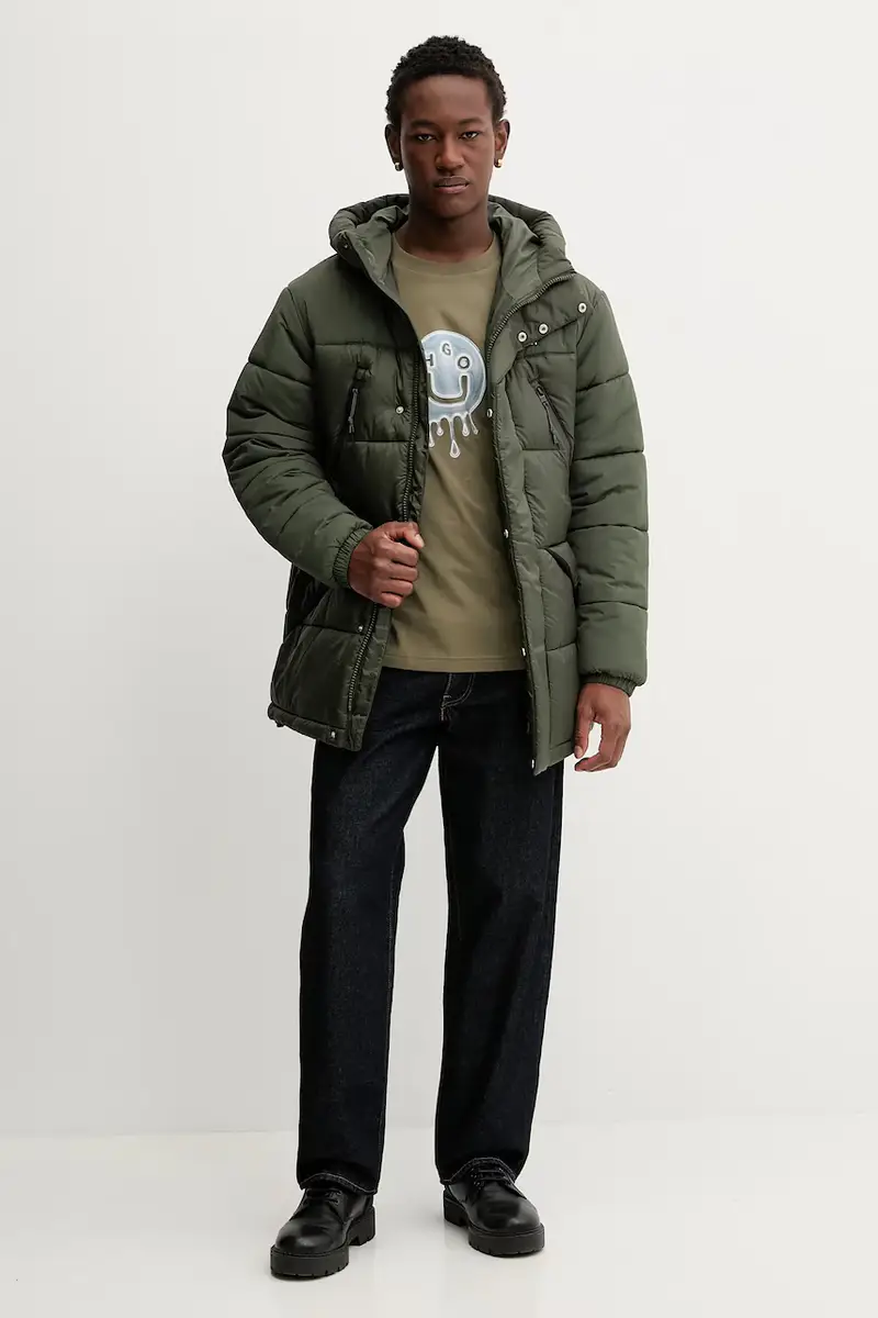 giacca colore verde DM0DM22249 miniatura 2