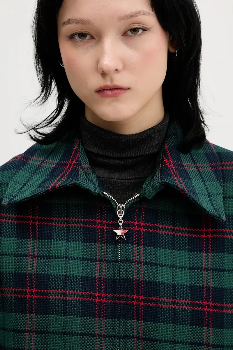 giacca colore verde DN0DN00097 miniatura 4