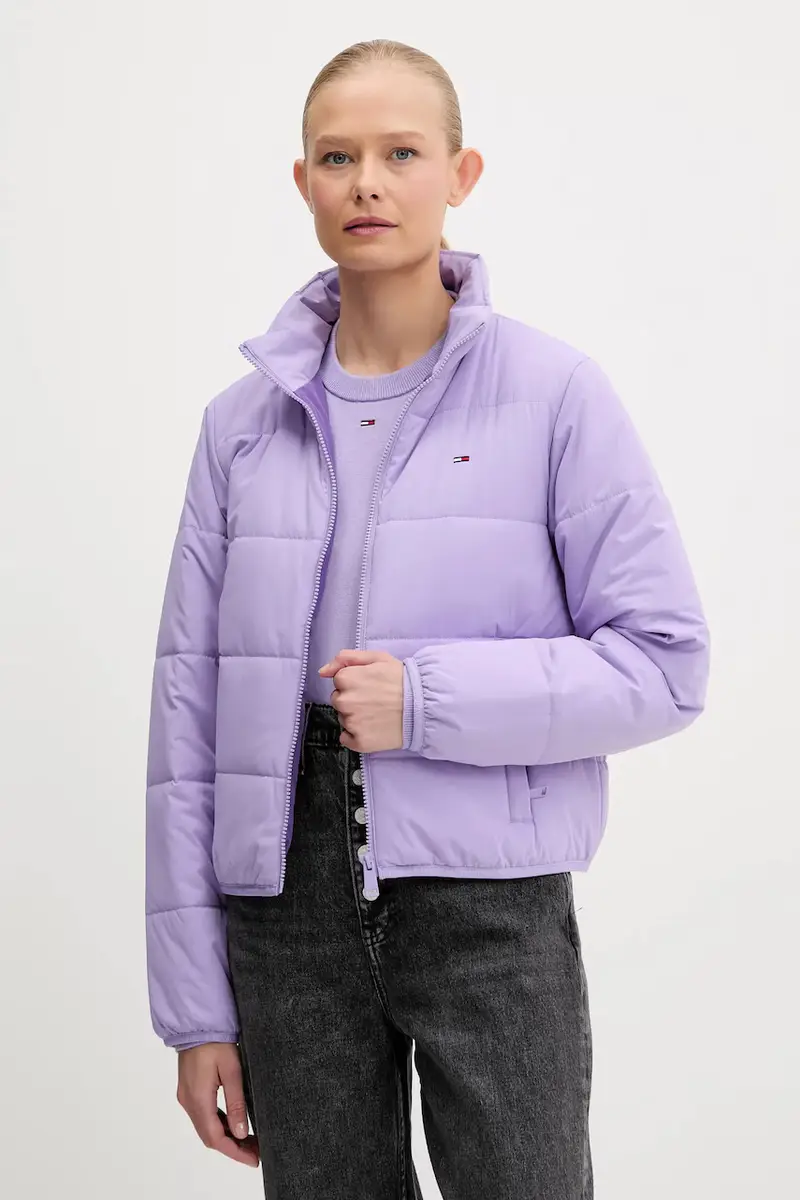 giacca colore violetto DW0DW20958 miniatura 4