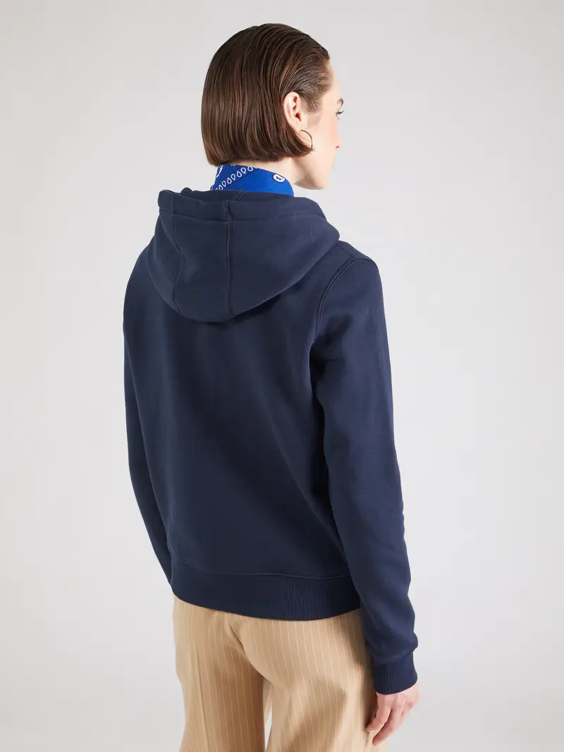 Giacca di felpa blu scuro miniatura 3