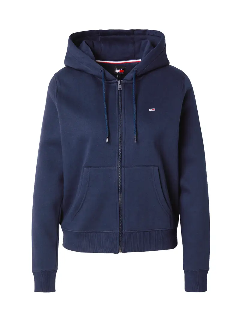 Giacca di felpa blu scuro