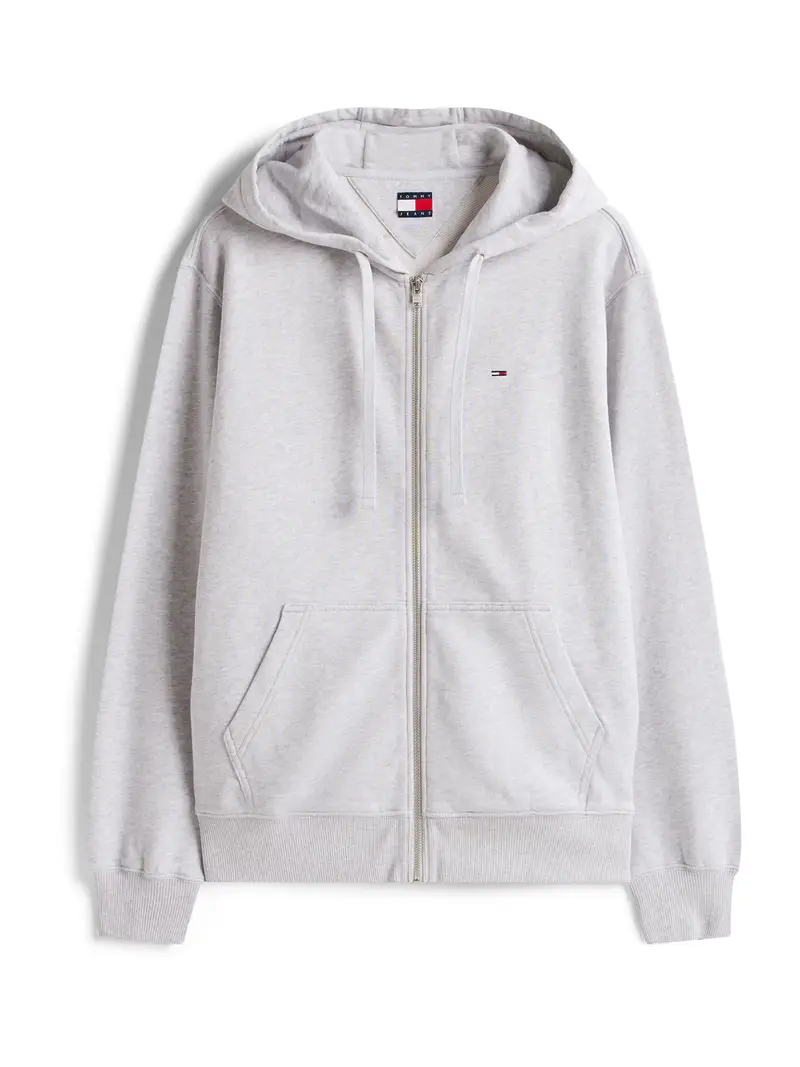 Giacca di felpa grigio chiaro