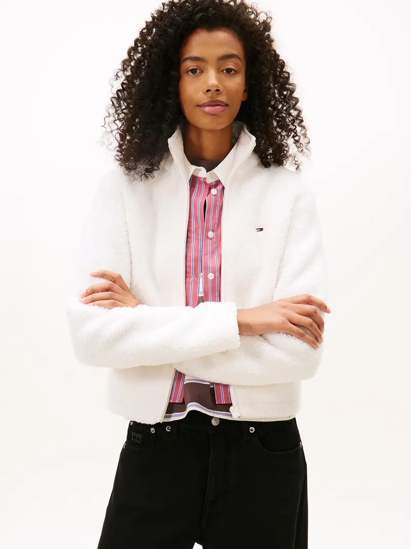 Giacca di felpa navy / rosso / bianco miniatura 2