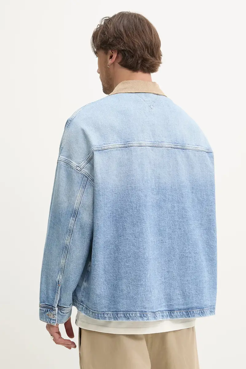 giacca di jeans colore blu DM0DM21049 miniatura 3