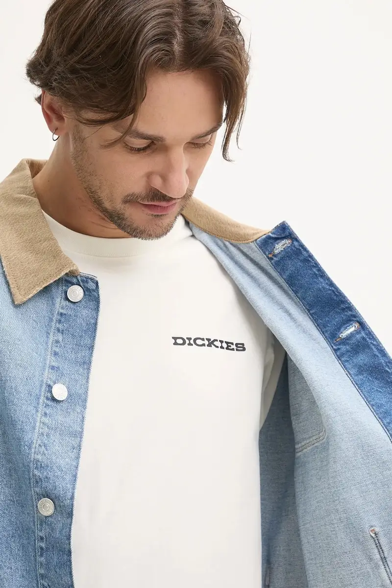 giacca di jeans colore blu DM0DM21049 miniatura 5