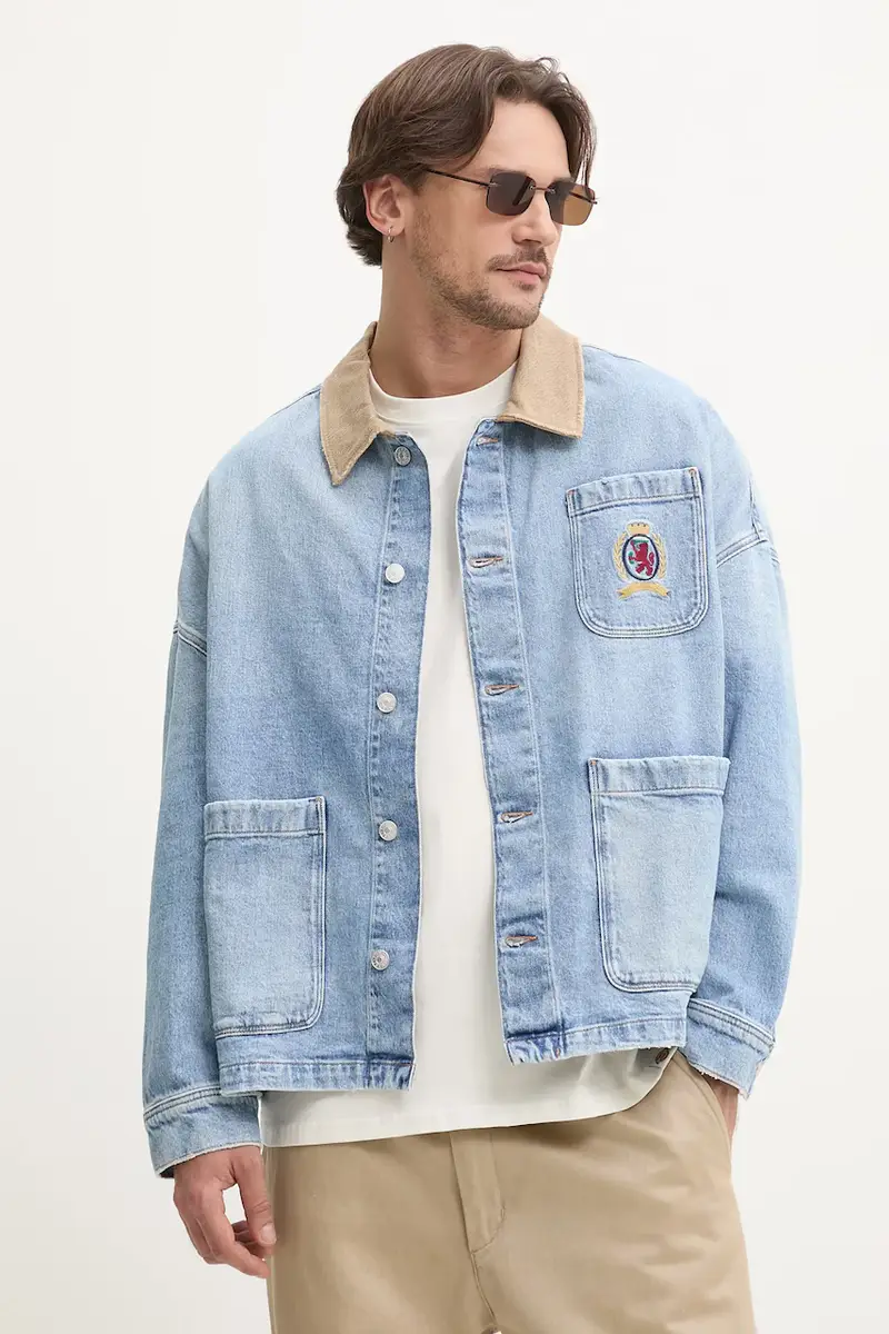 giacca di jeans colore blu DM0DM21049