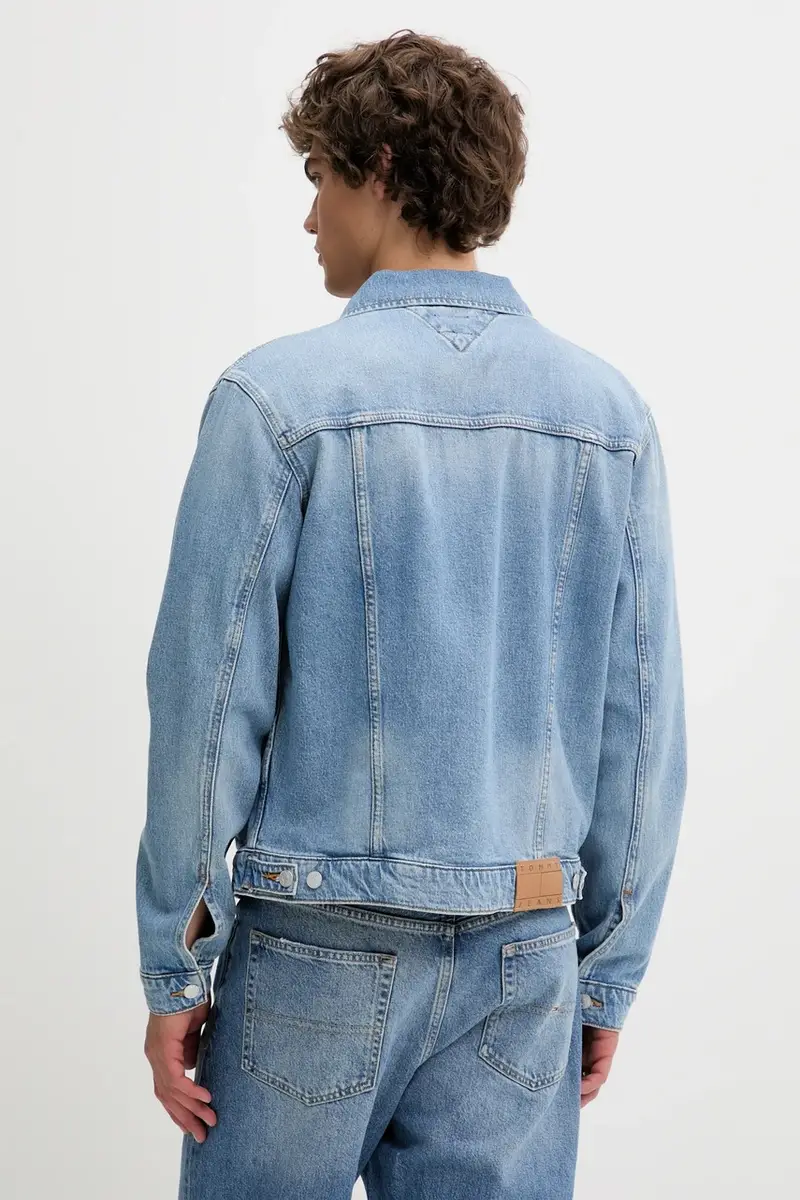 giacca di jeans colore blu DM0DM21916 miniatura 3