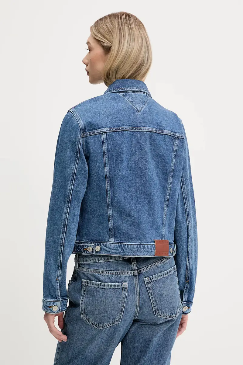 giacca di jeans colore blu DW0DW21414 miniatura 3