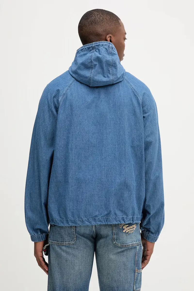 giacca di jeans colore blu navy DM0DM21243 miniatura 3