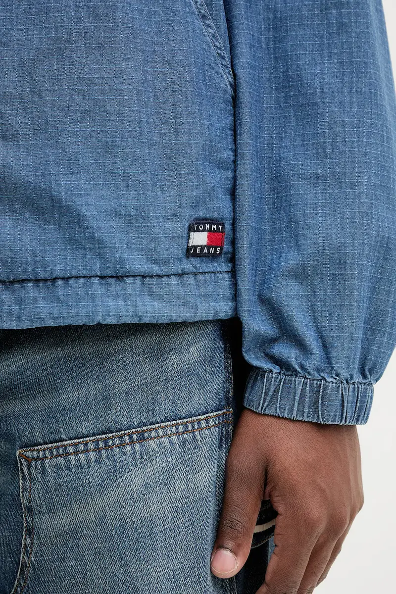 giacca di jeans colore blu navy DM0DM21243 miniatura 5