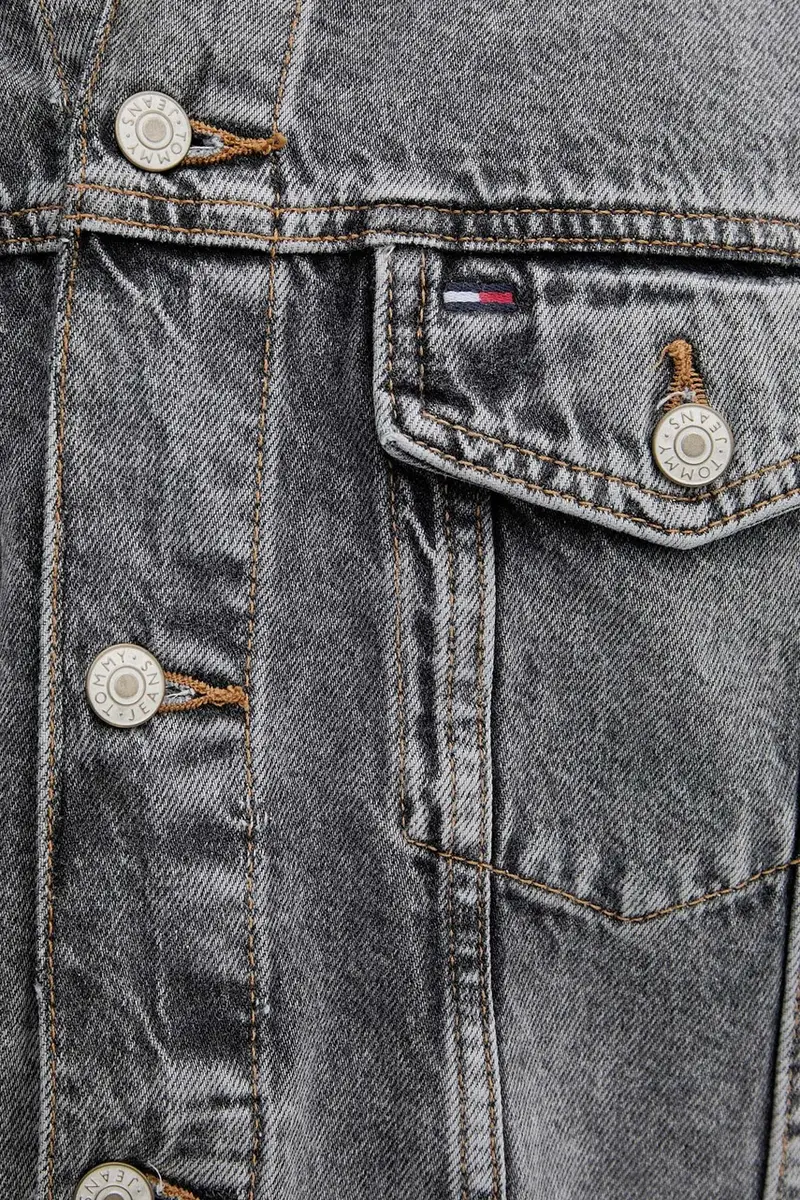 giacca di jeans colore grigio DM0DM21964 miniatura 5