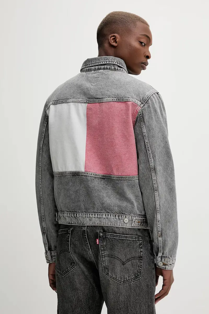 giacca di jeans colore grigio DM0DM21964