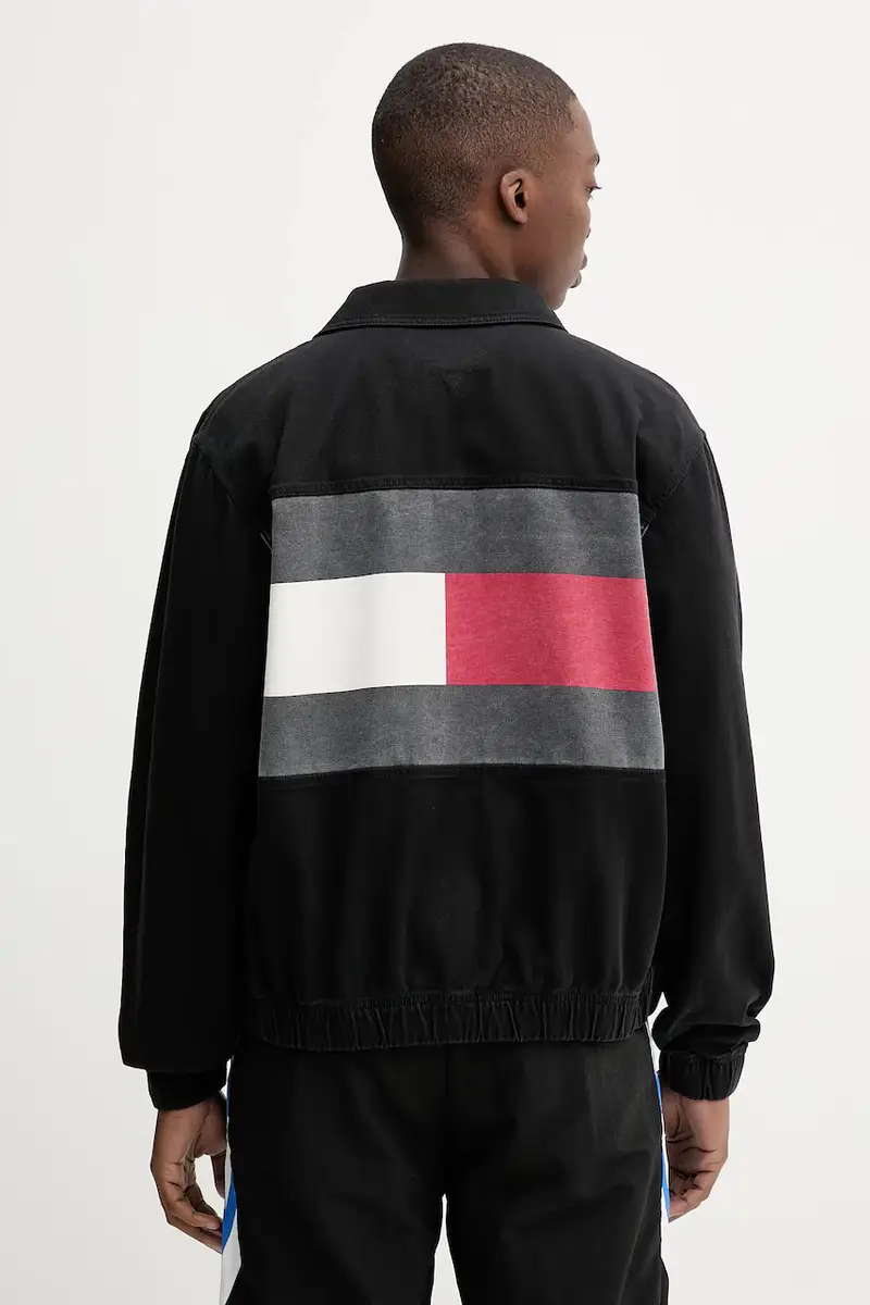 giacca di jeans colore nero DM0DM21930 miniatura 3