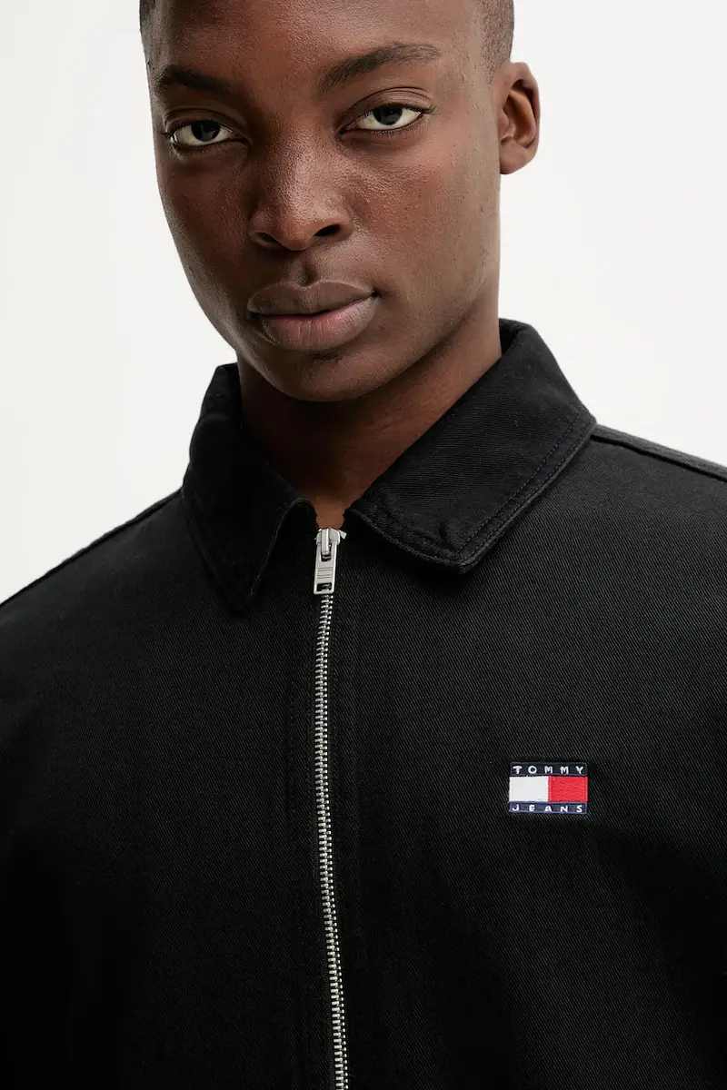 giacca di jeans colore nero DM0DM21930 miniatura 4