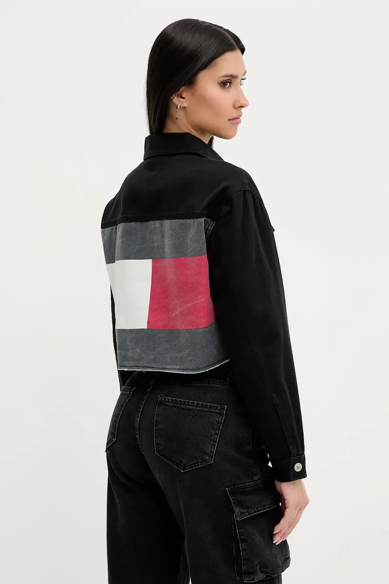 giacca di jeans colore nero DW0DW21431