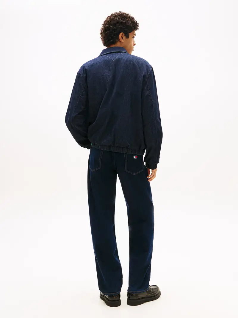 Giacca di mezza stagione blu scuro miniatura 3