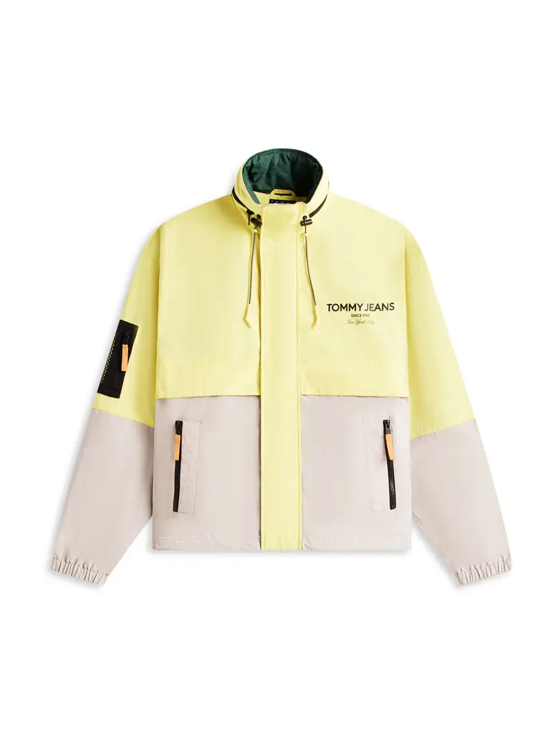 Giacca di mezza stagione giallo limone / greige / verde / nero