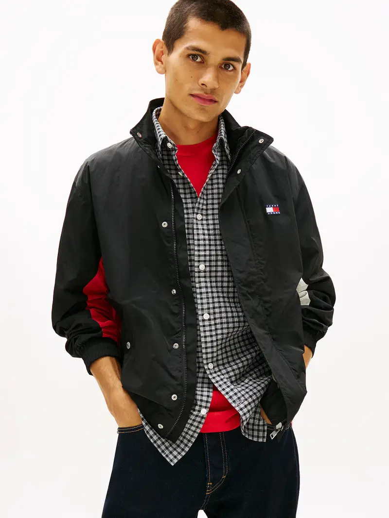 Giacca di mezza stagione HERITAGE rosso / nero / bianco miniatura 2