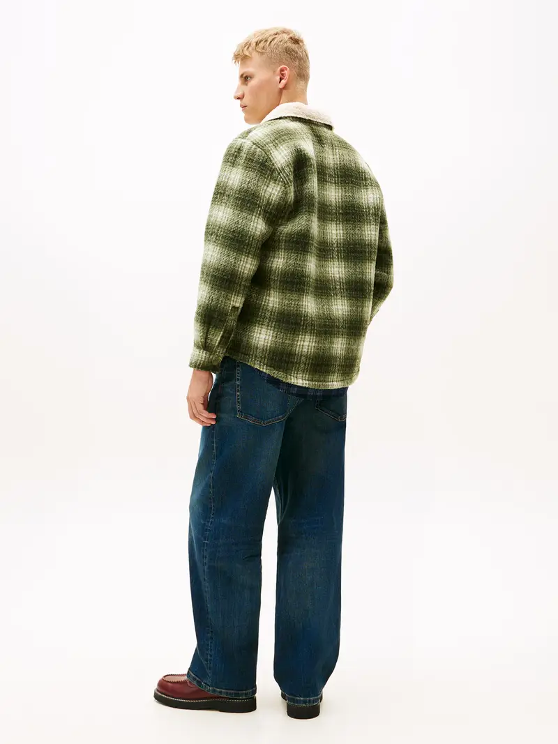 Giacca di mezza stagione oliva / verde pastello / bianco miniatura 3