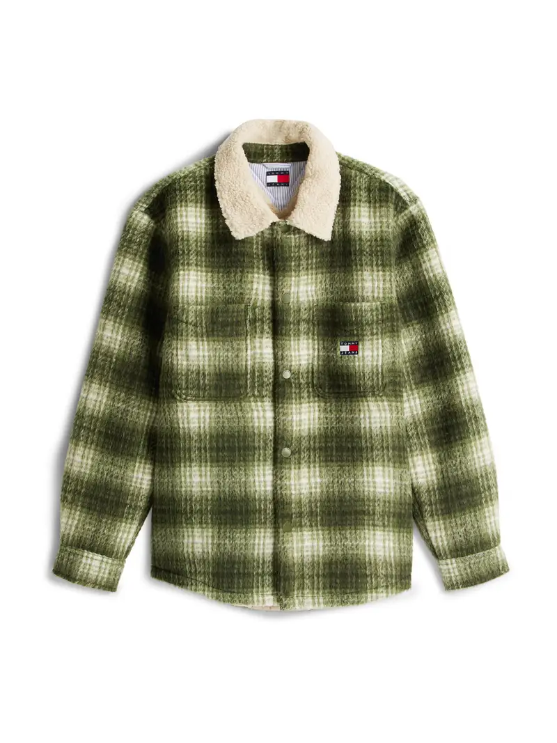 Giacca di mezza stagione oliva / verde pastello / bianco