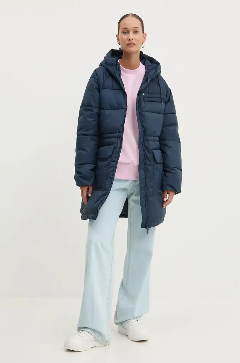 giacca donna colore blu navy DW0DW18842 miniatura 2